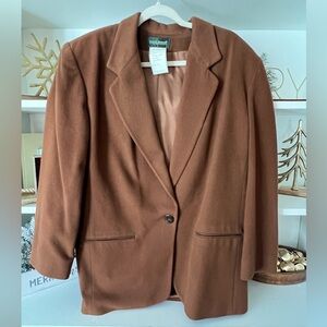 Vintage Harve Benard Wool Cashmere‎ Blazer Size 16